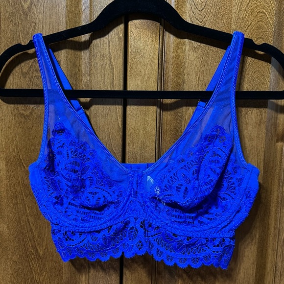 Sz D36⭐️BNWOT Prima Donna Twist First Night Blue Longline Bra. Never Worn! - Picture 3 of 8